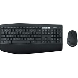 Logitech MK850 US International Wireless + Bluetooth QWERTY RF Keyboard Black