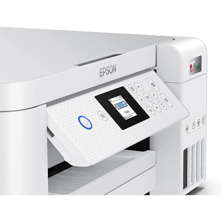 Dispositivo multifuncional jato de tinta Epson EcoTank ET-2856 (A4, impressão, cópia, digitalização, sistema de tanque de tinta,