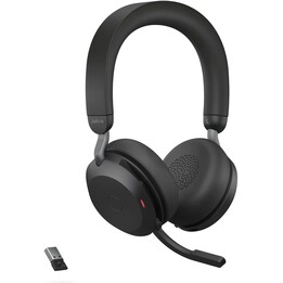 Jabra Evolve2 75 UC Stereo Headset On-Ear (Bluetooth, kabellos, ANC, USB)