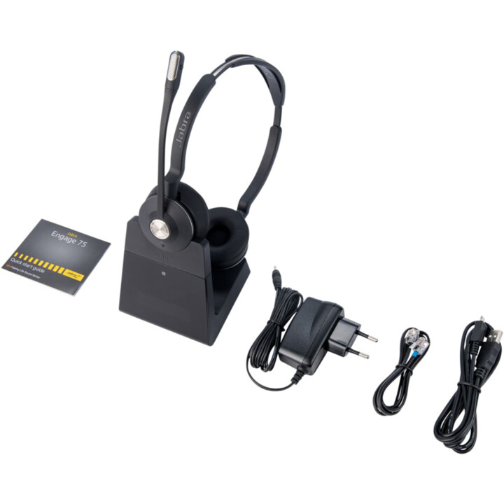 Jabra Engage 75 Casque stéréo supra-auriculaire DECT / Bluetooth