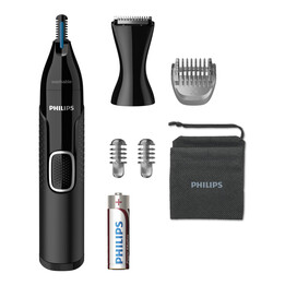 Philips Recortador de precisión para nariz, orejas y cejas