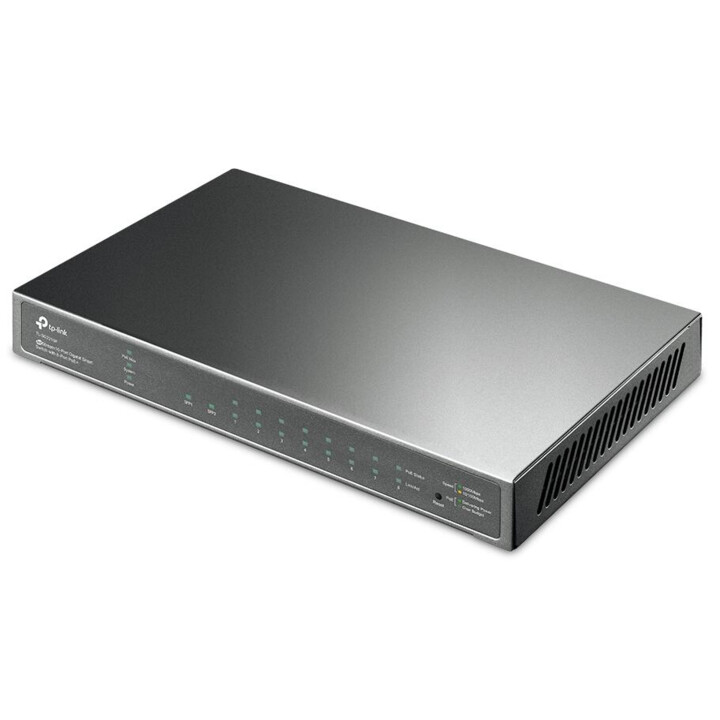 TP-Link JetStream TL-SG2210P V3.20 Smart Switch Gigabit a 10 porte con 8 porte PoE + e 2 slot SFP