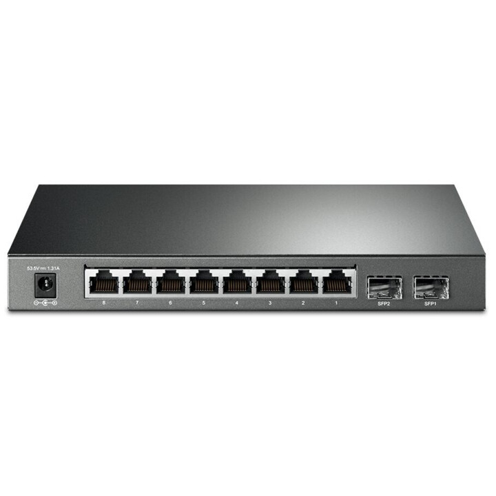 TP-Link JetStream TL-SG2210P V3.20 Smart Switch Gigabit a 10 porte con 8 porte PoE + e 2 slot SFP