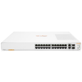 HPE Aruba Instant On 1960 24G 2XGT 2SFP+Switch EU (10/100/1000-Mbit/s-Ports 2 SFP+ 10GbE-Ports 2 10GBASE-T-Ports JL806A)