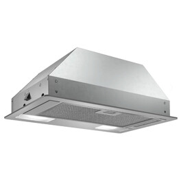 Bosch Series 2 DLN53AA70 Hood 302 m³/h in argento in acciaio inossidabile integrato