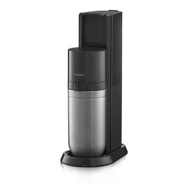 SodaStream DUO negro Negro, Acero inoxidable