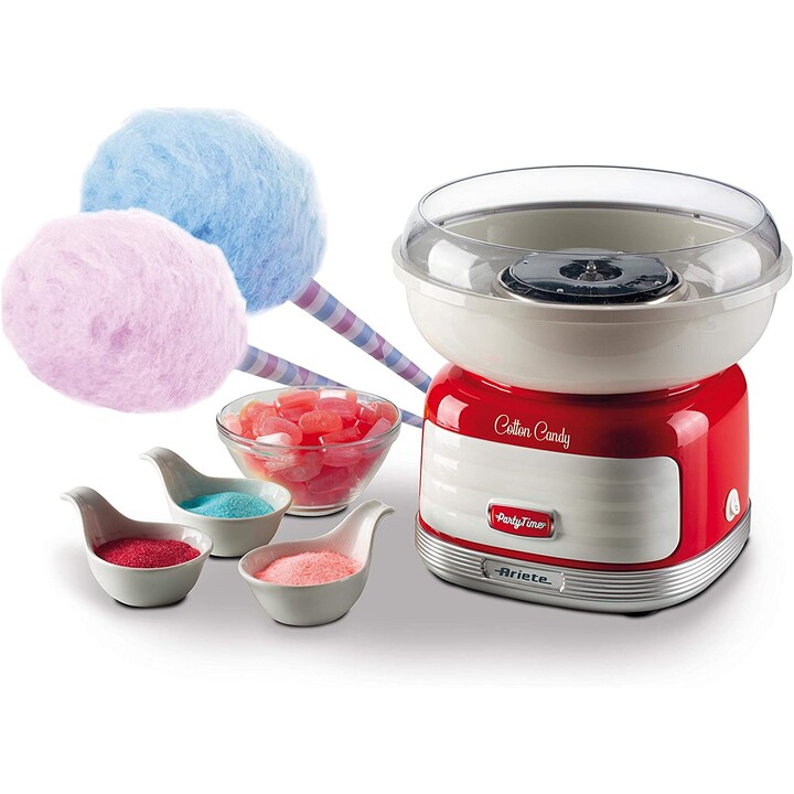 ARIETE Cotton Candy 2973/00 Partytime machine à barbe à papa 500 W Rouge