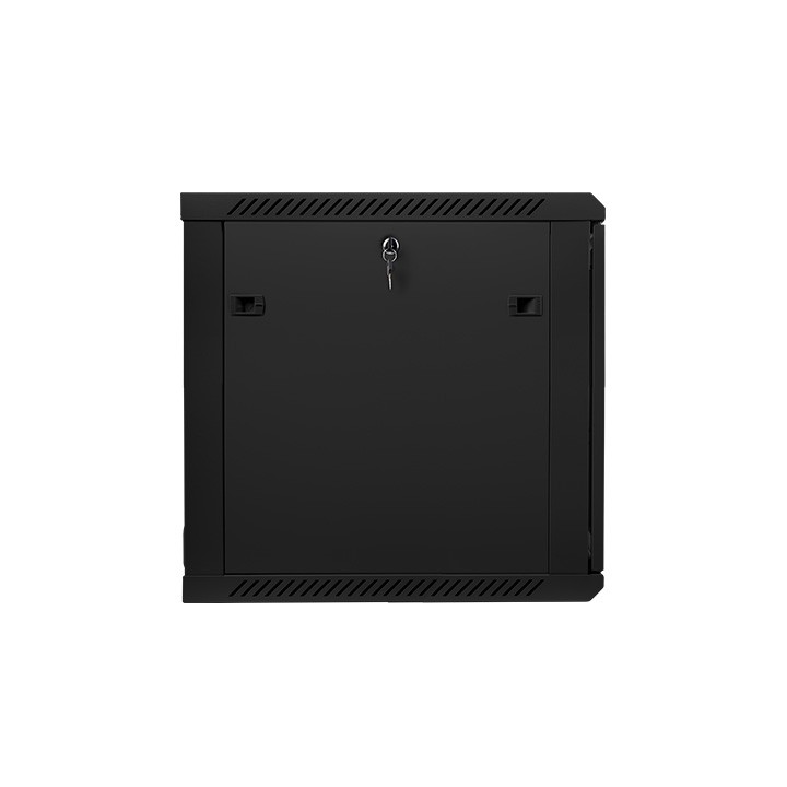Lanberg installazione a parete armadio rack 19'' 12U 600x600mm nero (anta in vetro)