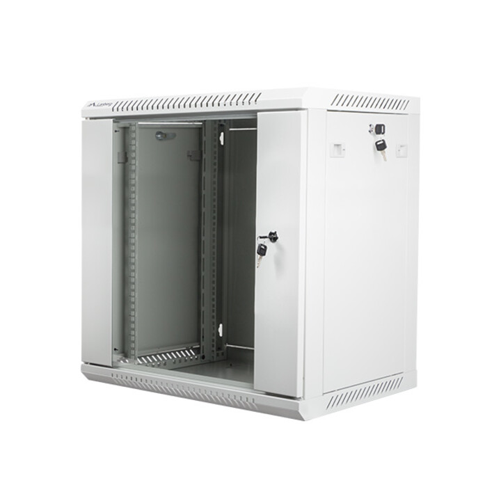 Lanberg WF01-6412-10S étagère 12U Rack monté sur le mur Gris