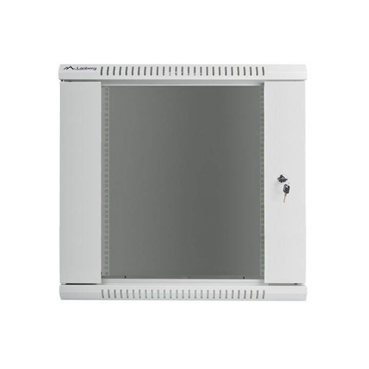 Lanberg WF01-6412-10S étagère 12U Rack monté sur le mur Gris