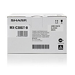 Cartucho de toner Sharp MXC30GTB 1 peça (s) Original Preto