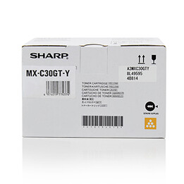 Sharp MXC30GTY toner cartridge 1 pc (s) Original Yellow
