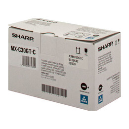 Sharp MX-C30GTC cartucho de tóner 1 pieza(s) Original Cian