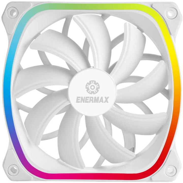ventilateur Enermax SquA RGB UCSQARGB12P-W-SG (blanc)