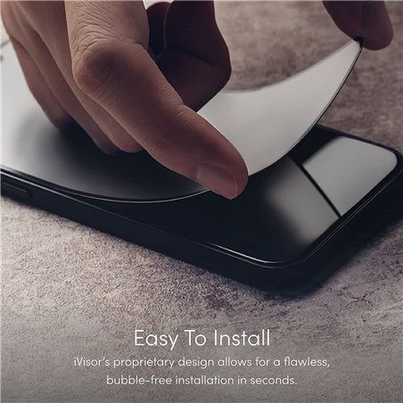 iVisor AG for iPhone 13 Pro Max - Black (Clear/Matte)