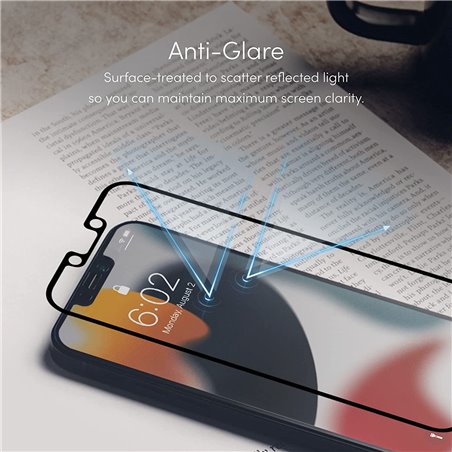 iVisor AG for iPhone 13 Pro Max - Black (Clear/Matte)