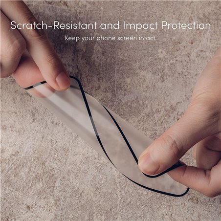 iVisor AG for iPhone 13 Pro Max - Black (Clear/Matte)