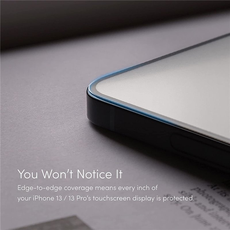 iVisor AG for iPhone 13 Pro Max - Black (Clear/Matte)