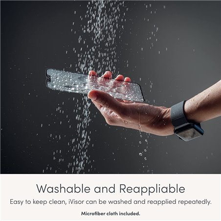 iVisor AG for iPhone 13 Pro Max - Black (Clear/Matte)