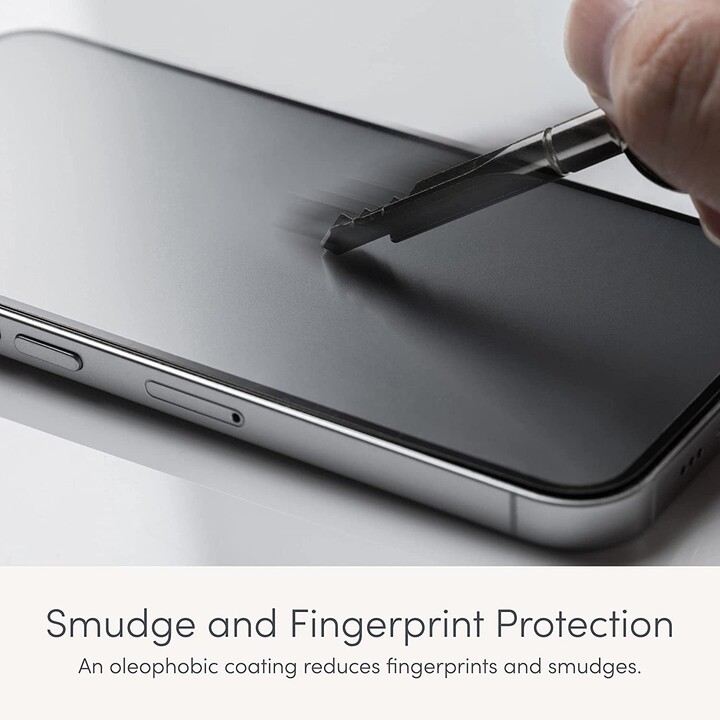 iVisor AG for iPhone 13/13 Pro - Black (Clear/Matte)