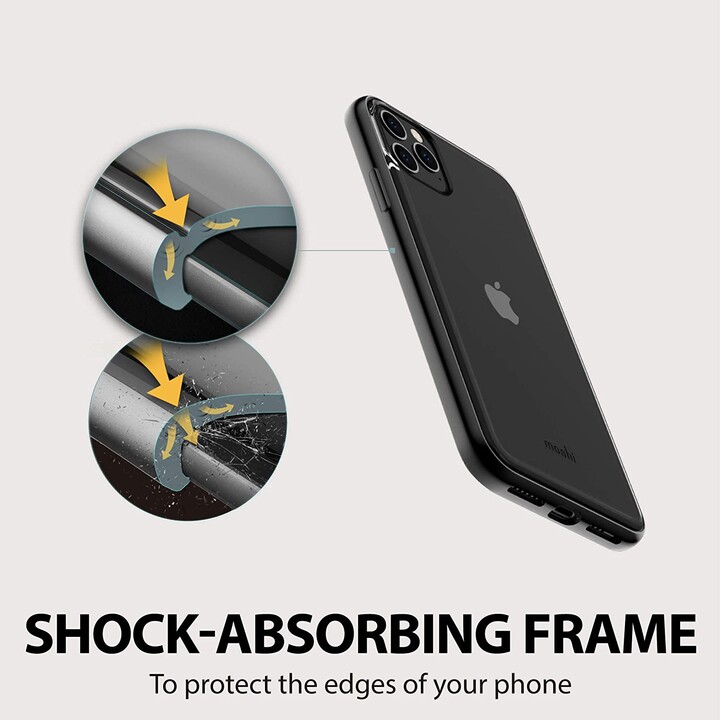 Vitros for iPhone 11 Pro Max - Ultra slim case protection - Raven Black