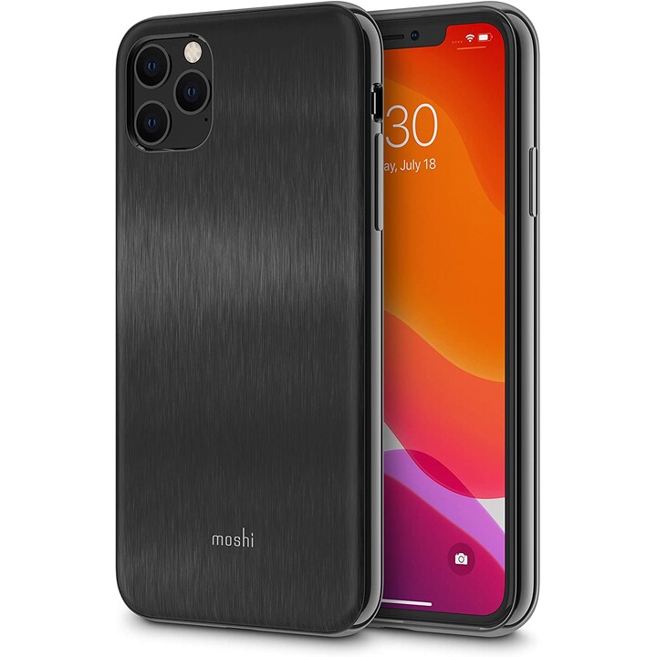 iGlaze per iPhone 11 Pro Max - Nero armatura