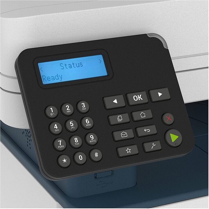 Dispositivo multifunción láser Xerox B225V_DNI en blanco y negro (A4, impresión, copia, escaneo, Wi-Fi, USB, LAN)