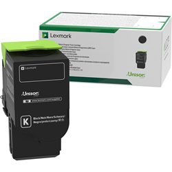 Lexmark Original Toner preto 10.500 páginas 78C2UK0 para CX622ade, CX625ade, CS521dn, CX625adhe, CS622de