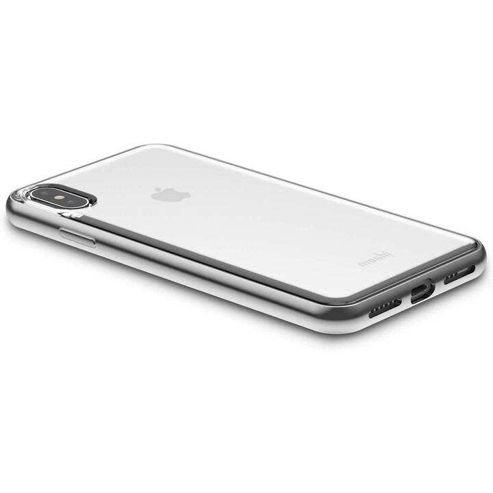 Vitros para iPhone XS Max Jet Silver - capa fina e transparente