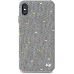 Vesta pour iPhone XS Max Gris - étui rigide fin