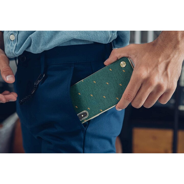Vesta pour iPhone XS Max Vert - étui rigide fin