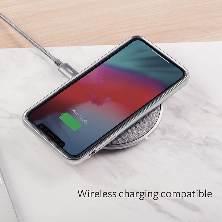 iGlaze para iPhone XS Max Taupe Pink - estuche rígido delgado
