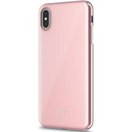 iGlaze para iPhone XS Max Taupe Pink - capa rígida fina
