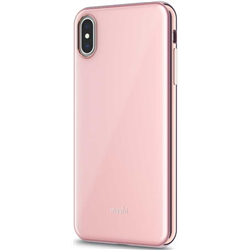 iGlaze for iPhone XS Max Taupe Pink - slim hardshell case