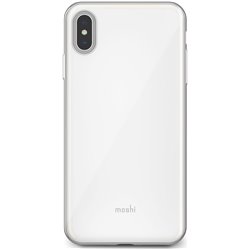 iGlaze pour iPhone XS Max Pearl White - étui rigide fin