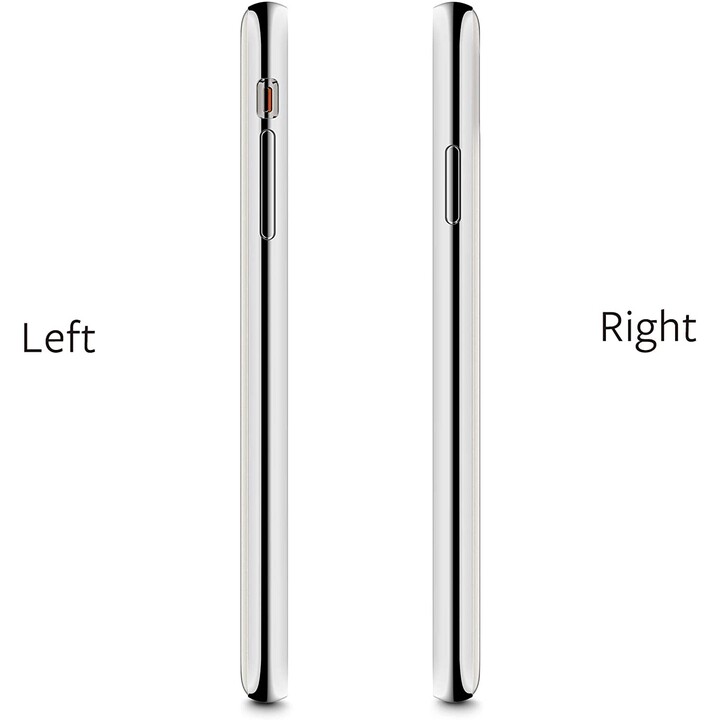 iGlazefüriPhone XS Max Pearl Weiss - schlankes Hartschalenetui