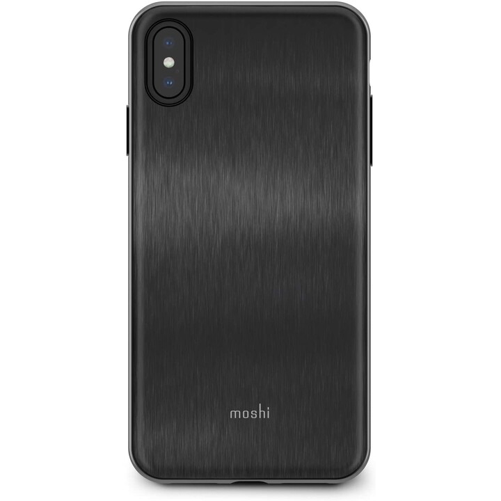 iGlazefüriPhone XS Max Armor Schwarz - schlankes Hartschalenetui