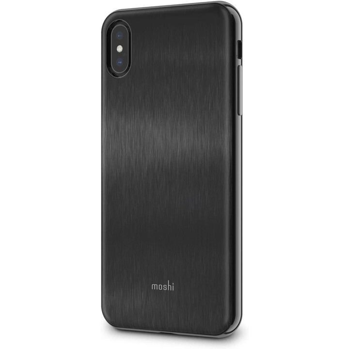 iGlazefüriPhone XS Max Armor Schwarz - schlankes Hartschalenetui