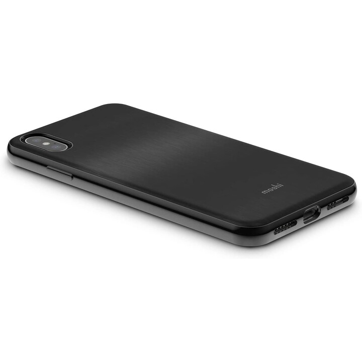 iGlazefüriPhone XS Max Armor Schwarz - schlankes Hartschalenetui