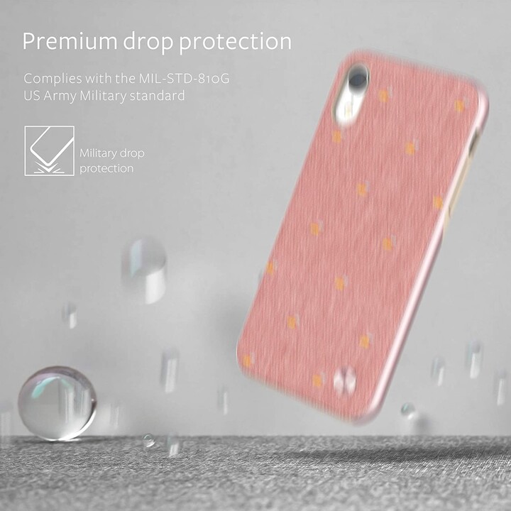 VestafüriPhone XR Pink - schmale Hartschalenhülle
