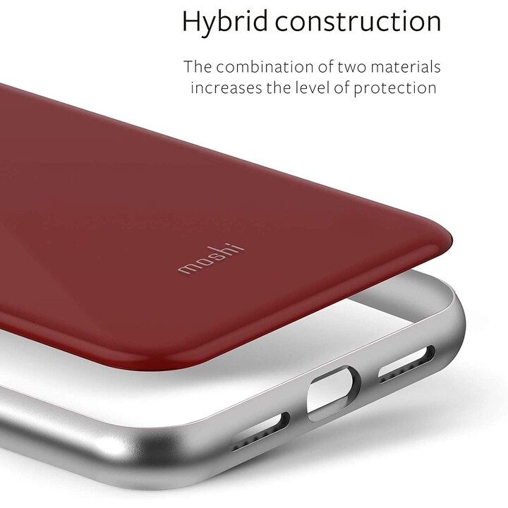 iGlaze para iPhone XR Taupe Pink - estuche rígido delgado