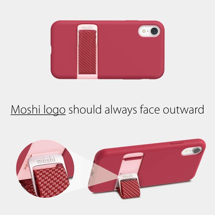 Capto para iPhone XR Pink - capa fina com MultiStrap