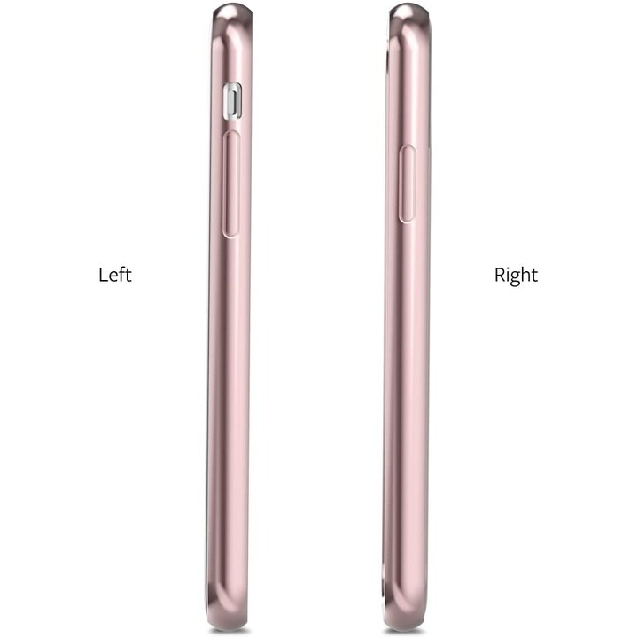 Vitros pour iPhone XS/X - Coque de protection ultra fine - Rose Orchidée