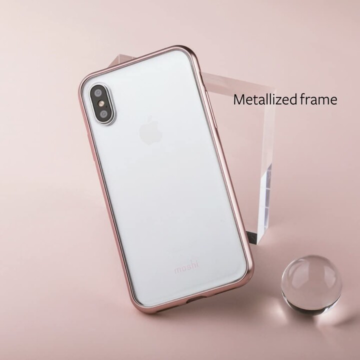 Vitros per iPhone XS/X - Custodia protettiva ultra sottile - Orchid Pink