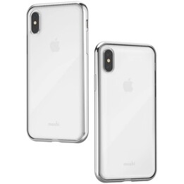 Vitros per iPhone XS/X - Custodia protettiva ultra sottile - Jet Silver