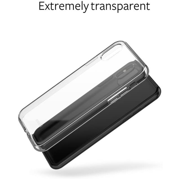 Vitros para iPhone XS / X - Funda protectora ultradelgada - Jet Silver