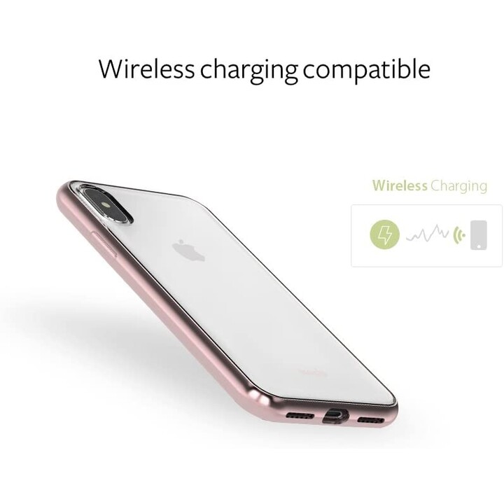 Vitros per iPhone XS/X - Custodia protettiva ultra sottile - Jet Silver