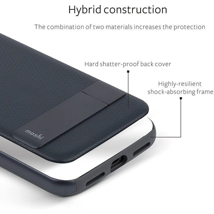 Kameleon for iPhone XS/X - kickstand case - Midnight Blue