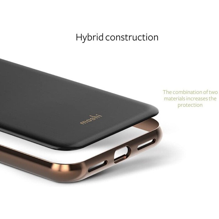 iGlaze - ultra-slim snap on case for iPhone XS/X - Pearl White