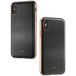 iGlaze - capa de encaixe ultrafina para iPhone XS / X - Armor Black